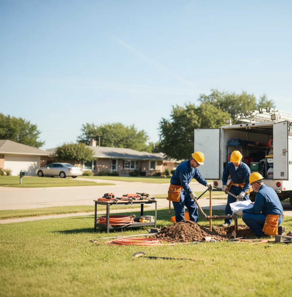 Leak Detection in Lower Brule, SD